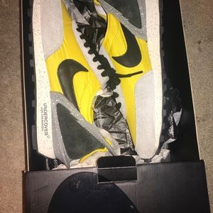 Nike Daybreak x Undercover Black Waffle Racer Citron/Yellow Jun Takahashi